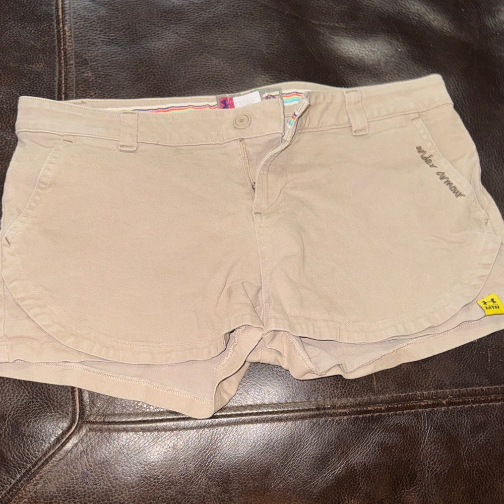 Under Armour Tan Women's Cargo Shorts